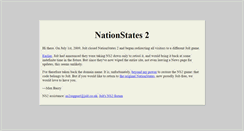 Desktop Screenshot of nationstates2.com